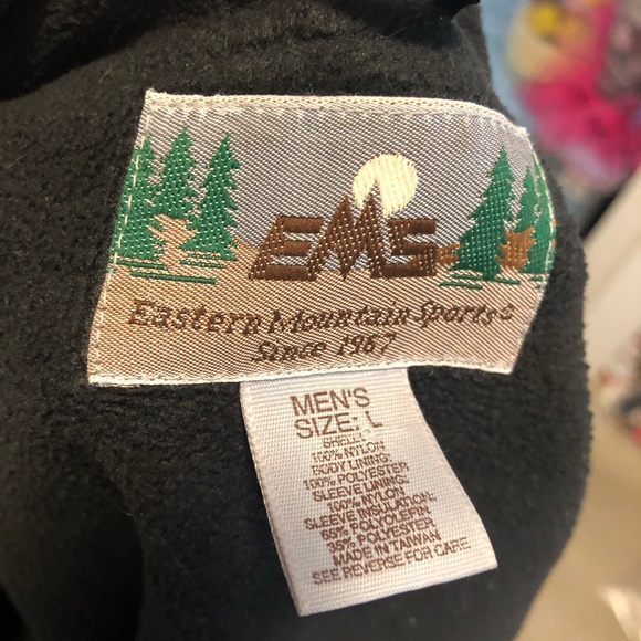 EMS eastern Mountain Sports mens fleece lined coat size large - Picture 5 of 5